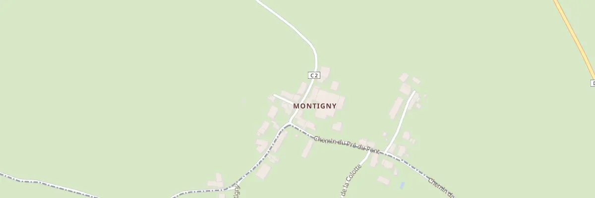 Plan du 116 Montigny à Pouques-Lormes