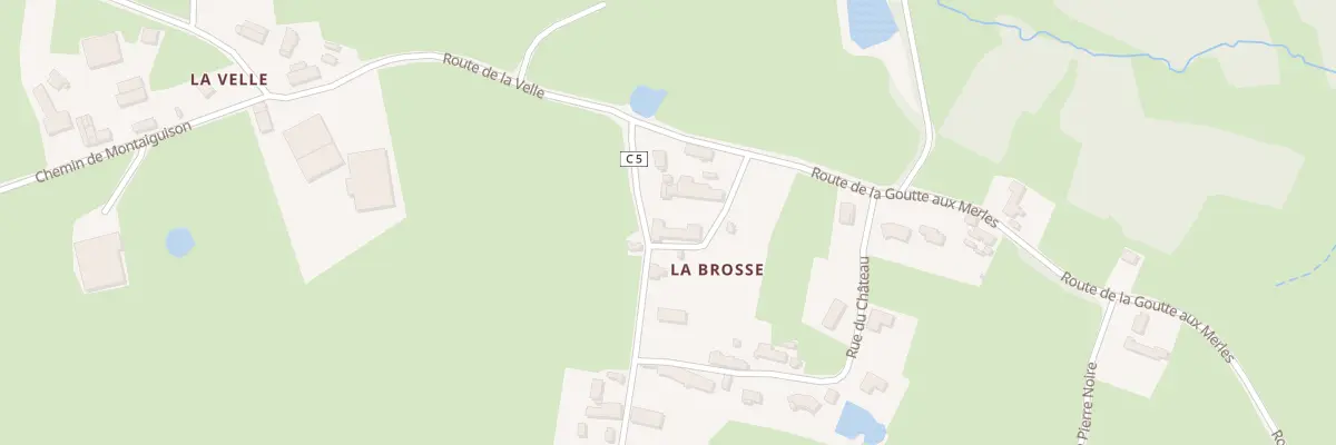Plan du 5116 La Brosse à Gilly-sur-Loire