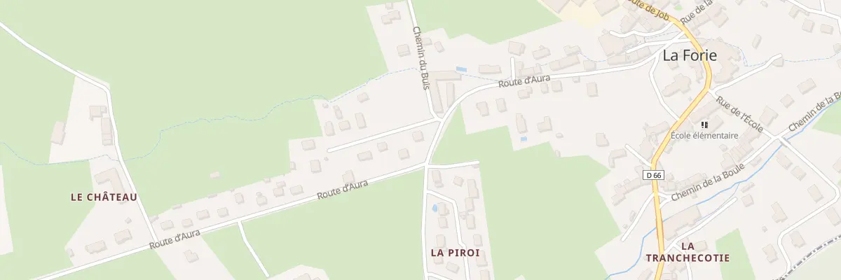 Plan du 5147 Le Bourg à La Forie