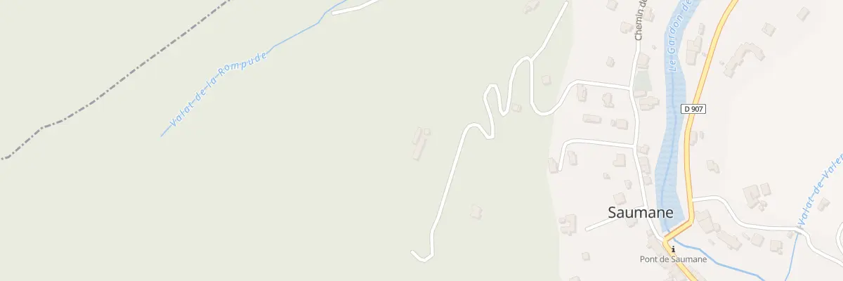 Plan du 5038 Mas de Guerit à Saumane