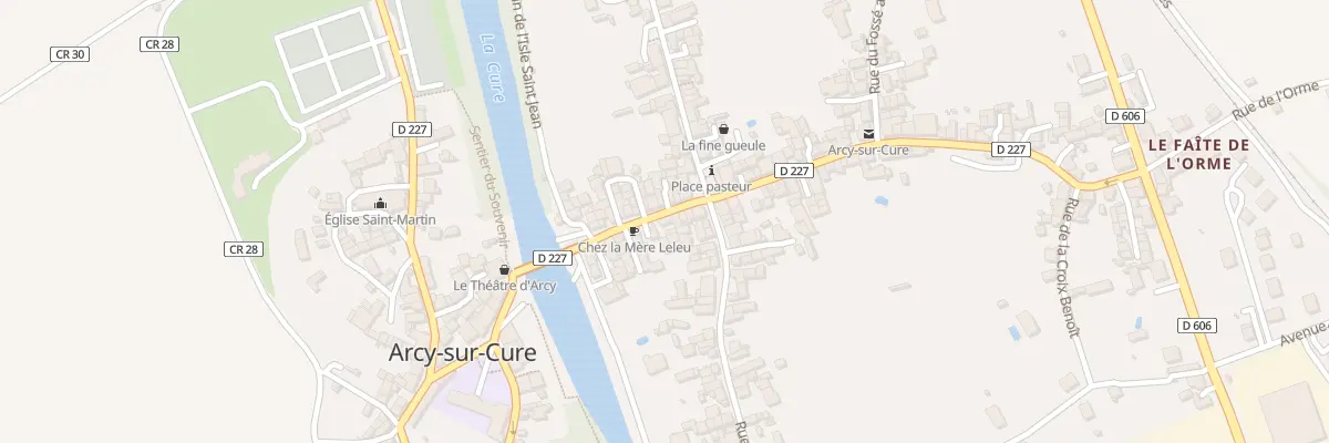 Plan du 5 Rue du Pont à Arcy-sur-Cure