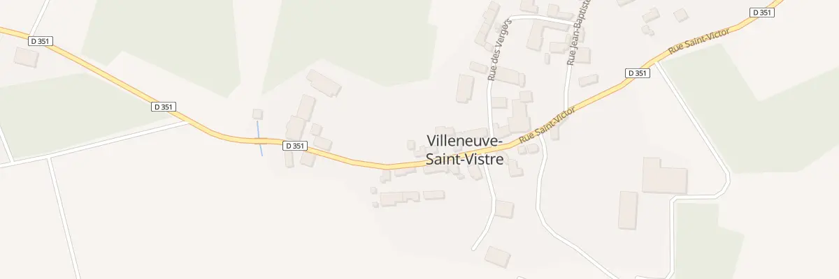 Plan du 44 Rue Saint Victor à Villeneuve-Saint-Vistre-et-Villevotte