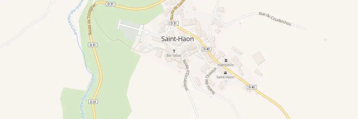 Plan du 5031 Le Bourg à Saint-Haon
