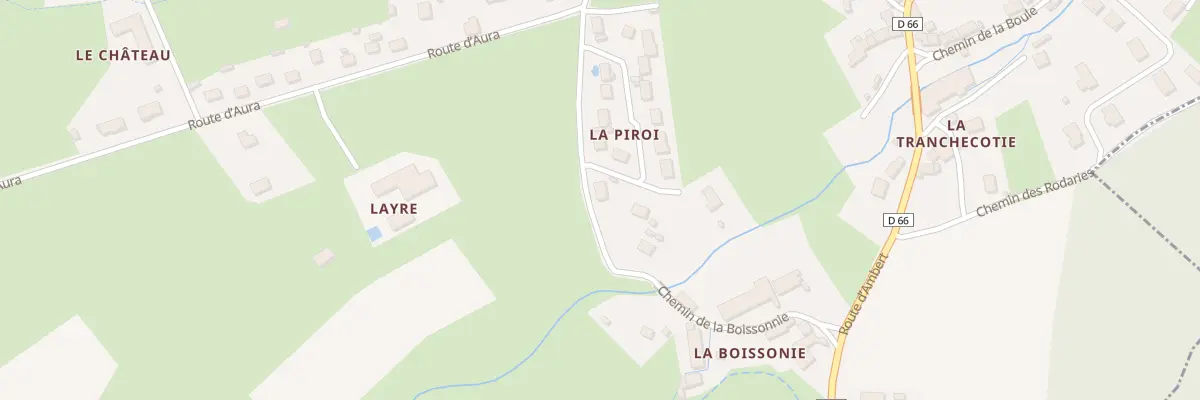 Plan du 11 La Piroi à La Forie