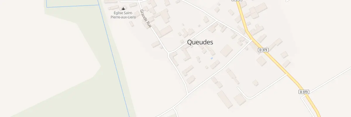 Plan du 15B Vc Grande Rue à Queudes