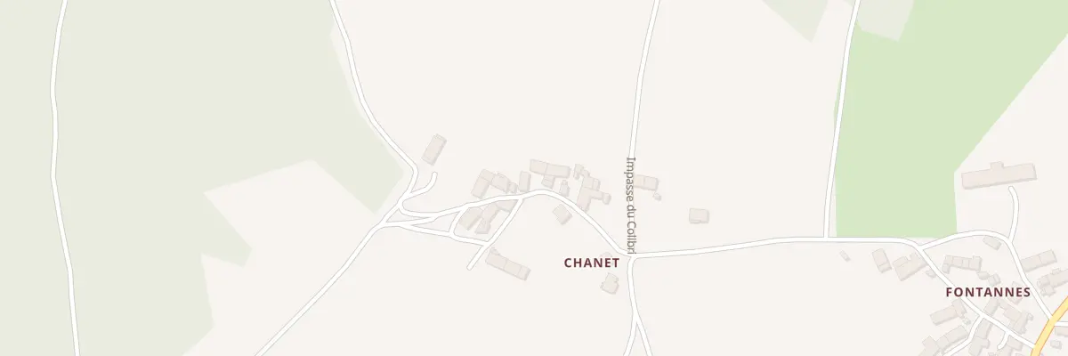 Plan du 300 Imp du Suchat à Jullianges