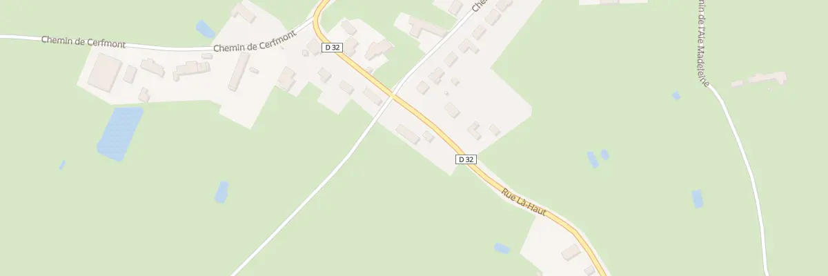 Plan du 16 Rue La-haut à Maroilles