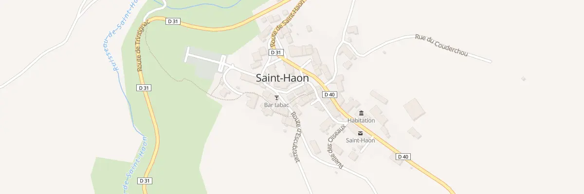 Plan du 5043 Le Bourg à Saint-Haon