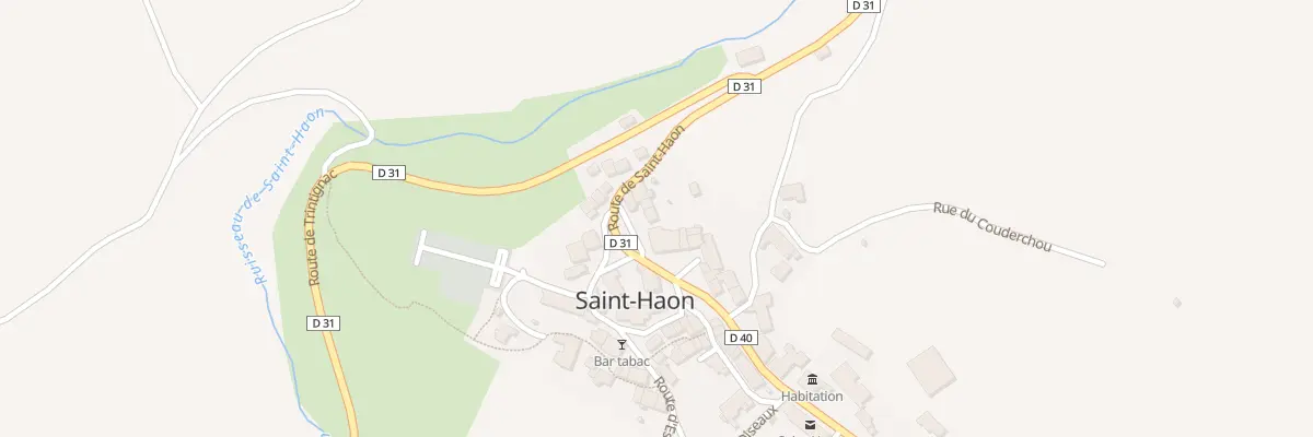 Plan du 5013 Le Bourg à Saint-Haon