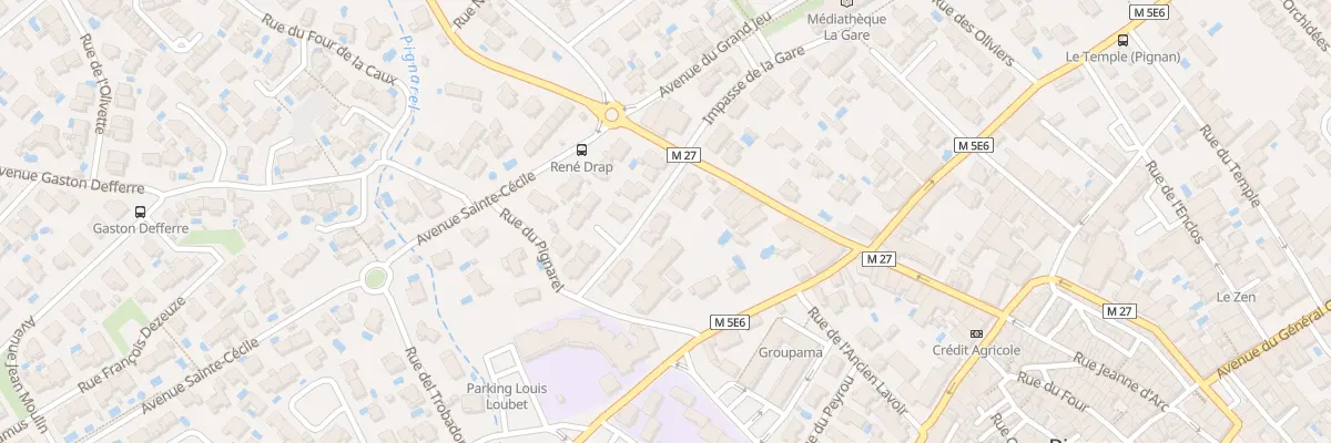 Plan du 3 Rue des Jardins du Pignarel à Pignan