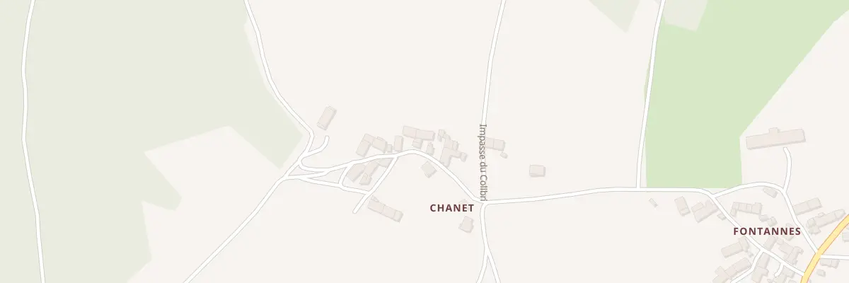 Plan du 280 Imp du Suchat à Jullianges