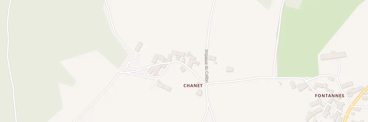 Plan du 268 Imp du Suchat à Jullianges