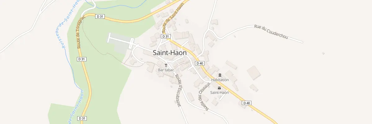 Plan du 5061 Le Bourg à Saint-Haon