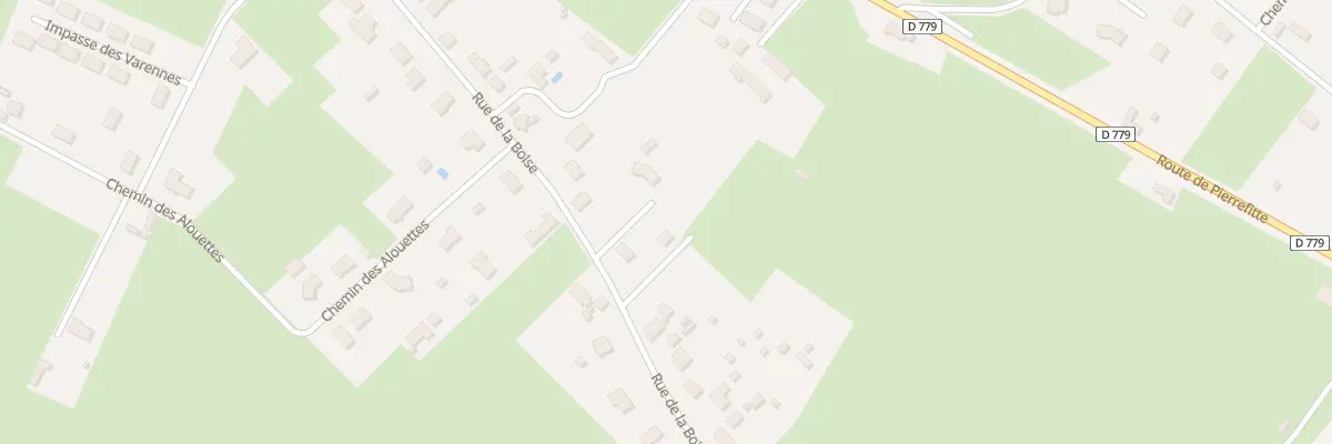 Plan du 44 Rue de la Boise à Diou