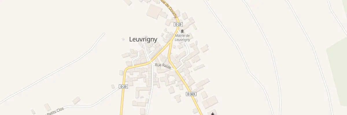 Plan du 3 Rue du General de Gaulle à Leuvrigny