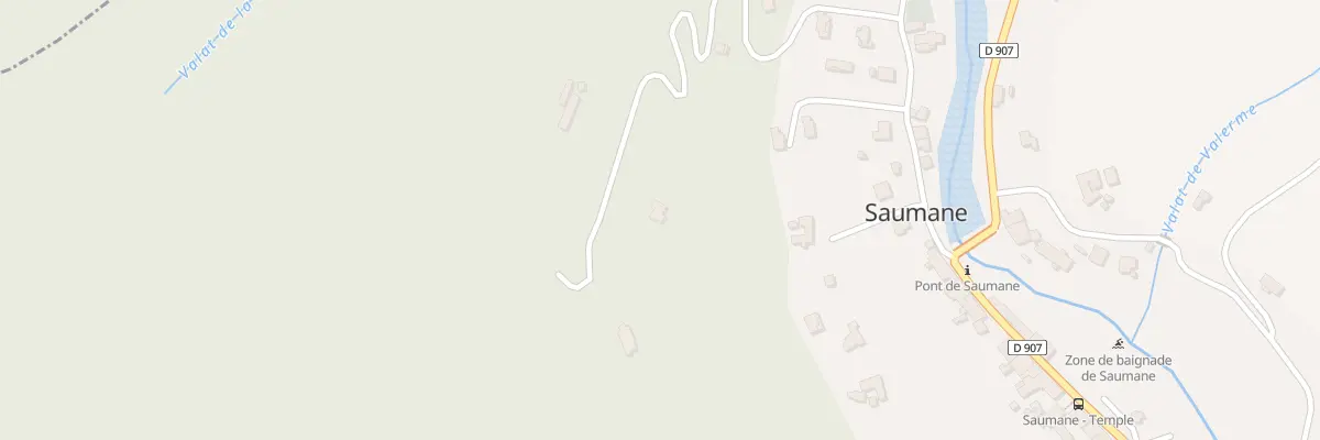 Plan du 5036 Mas de Guerit à Saumane
