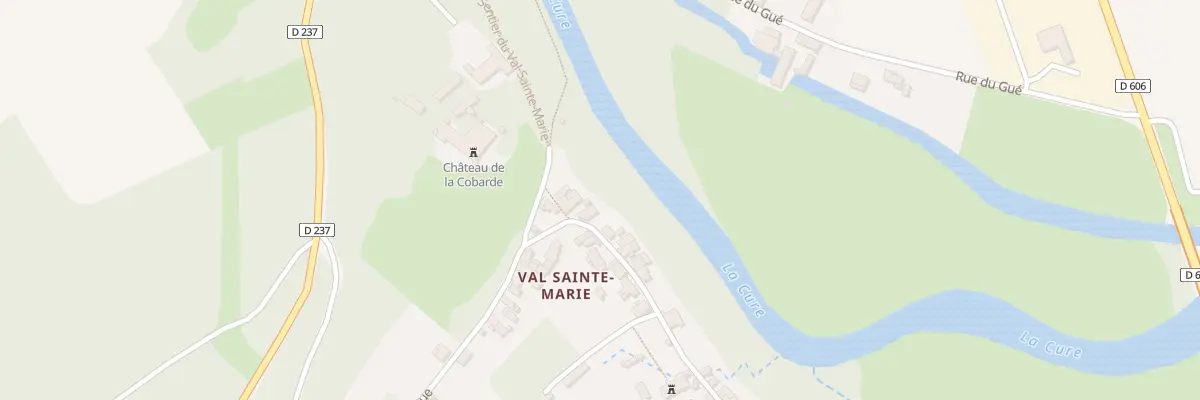 Plan du 11 Gr Grande Rue à Arcy-sur-Cure