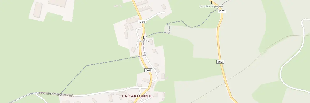 Plan du 5233 Les Issartoux à La Forie