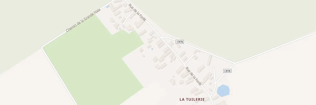 Plan du 37 Rue de la Forêt (la Tuilerie) à Sormery
