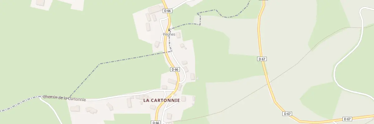 Plan du 5234 Les Issartoux à La Forie