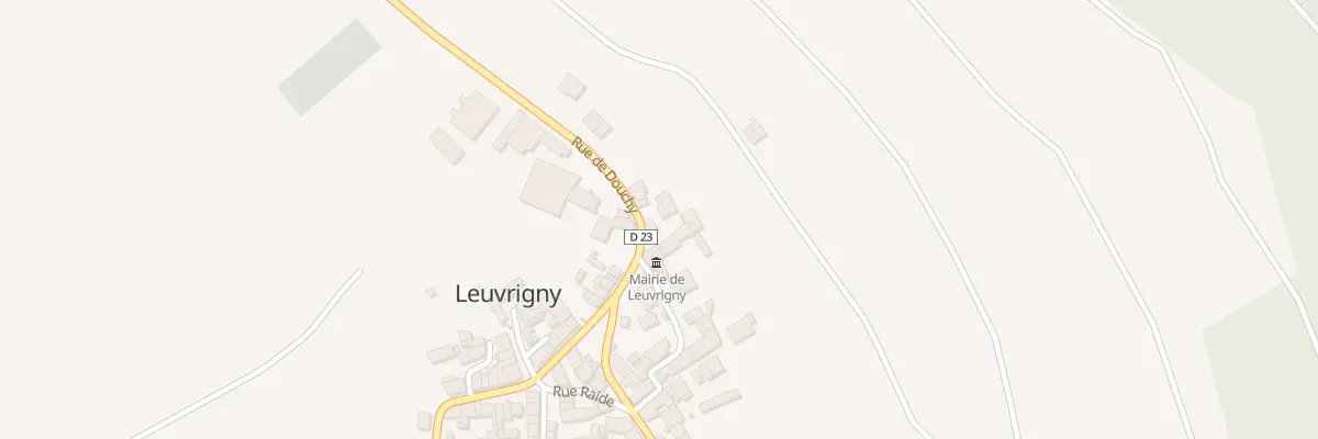 Plan du 6 Rue Douchy à Leuvrigny