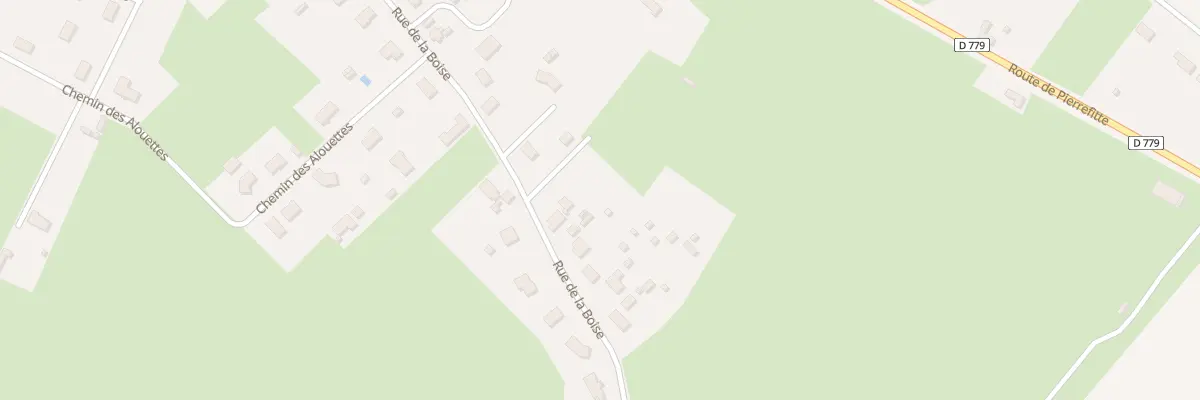 Plan du 50 Rue de la Boise à Diou