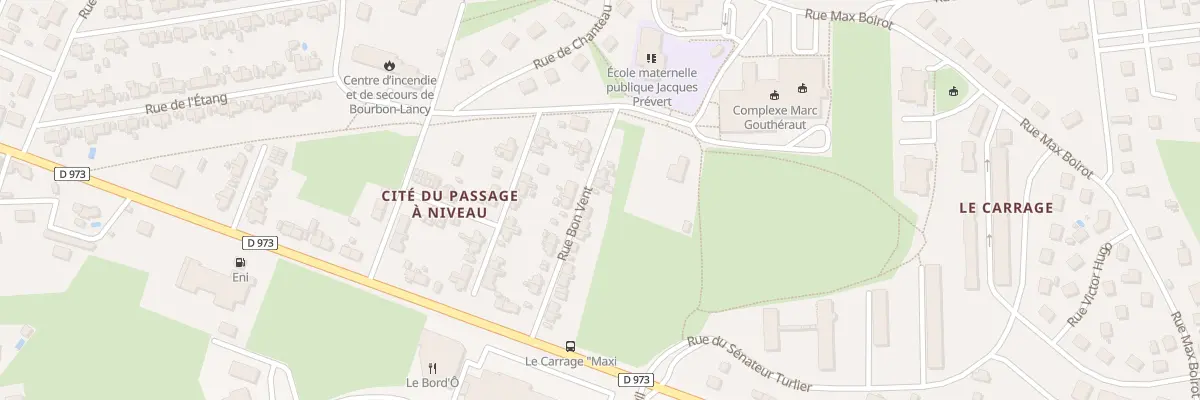 Plan du 14 Rue Bon-Vent à Bourbon-Lancy
