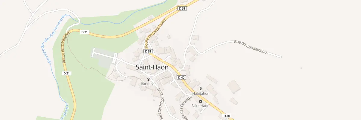 Plan du 5199 Le Bourg à Saint-Haon