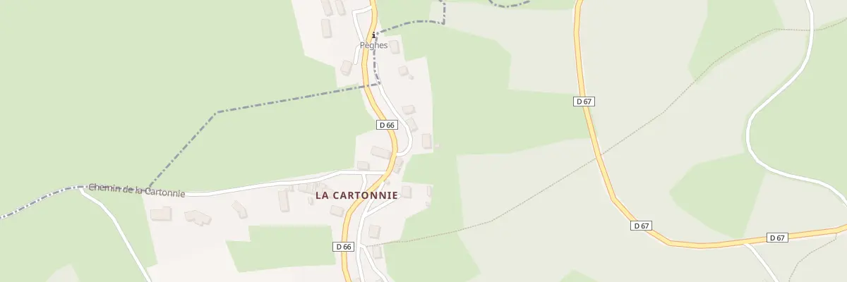 Plan du 5197 La Cartonnie à La Forie