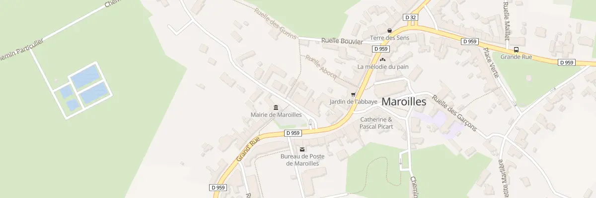 Plan du 7 Pl de la Mairie à Maroilles