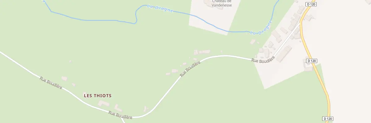 Plan du 42 Rue de Boudiere à Vandenesse