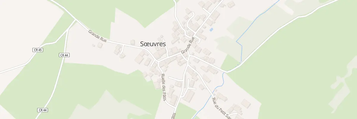 Plan du 20 Rue Grande Rue à Fontenay-près-Vézelay
