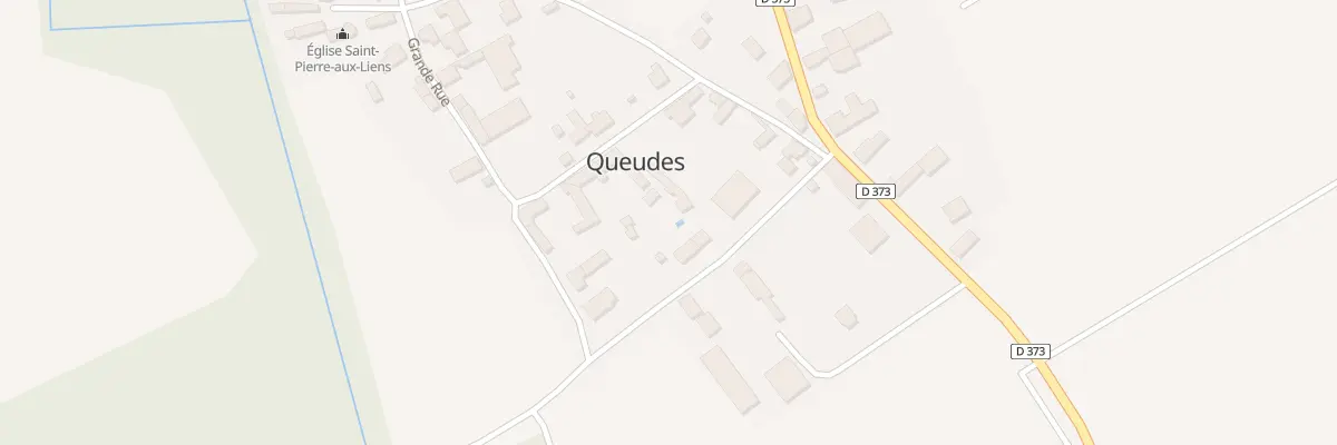 Plan du 8 Rue Basse à Queudes