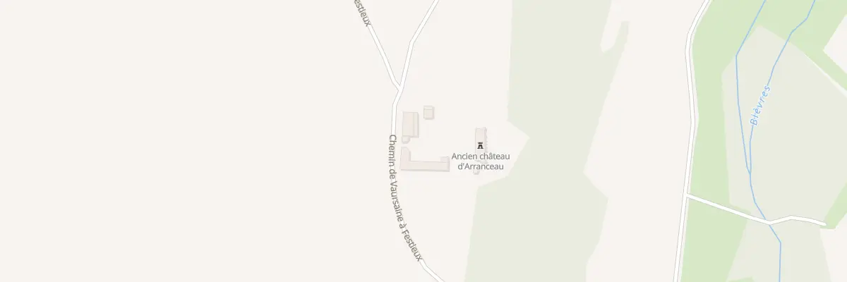 Plan du 2 Ham Arranceau à Arrancy