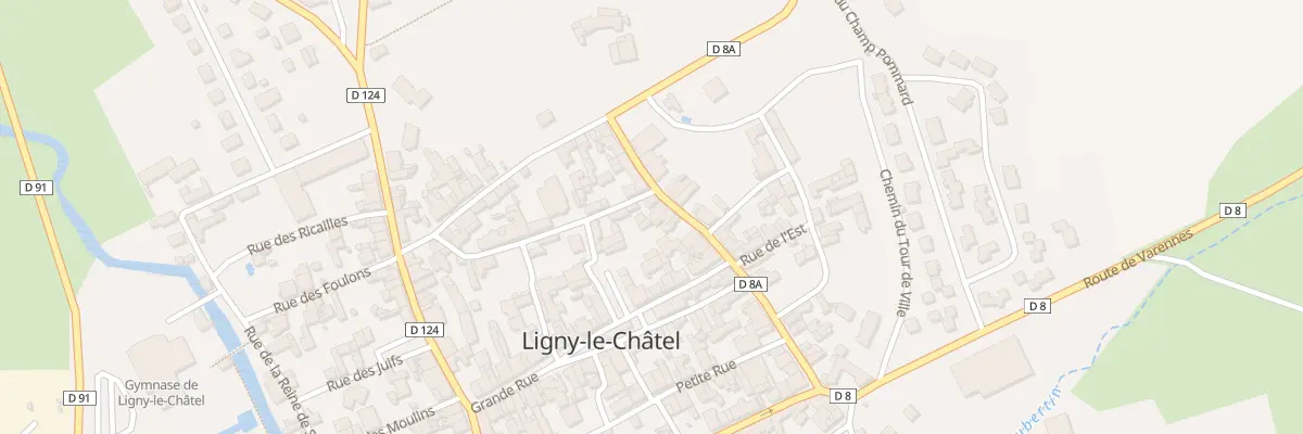 Plan du 15 Rue Notre Dame à Ligny-le-Châtel