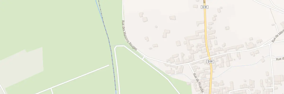 Plan du 1D Rue des Maisons Rouges à Maligny