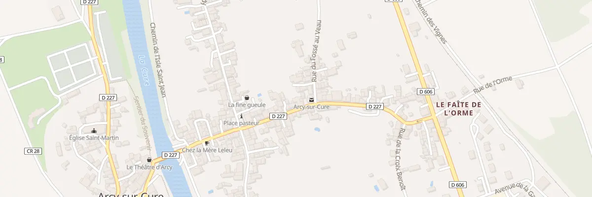 Plan du 17 Rue de l’Orme à Arcy-sur-Cure