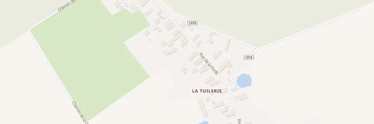 Plan du 31 Rue de la Forêt (la Tuilerie) à Sormery