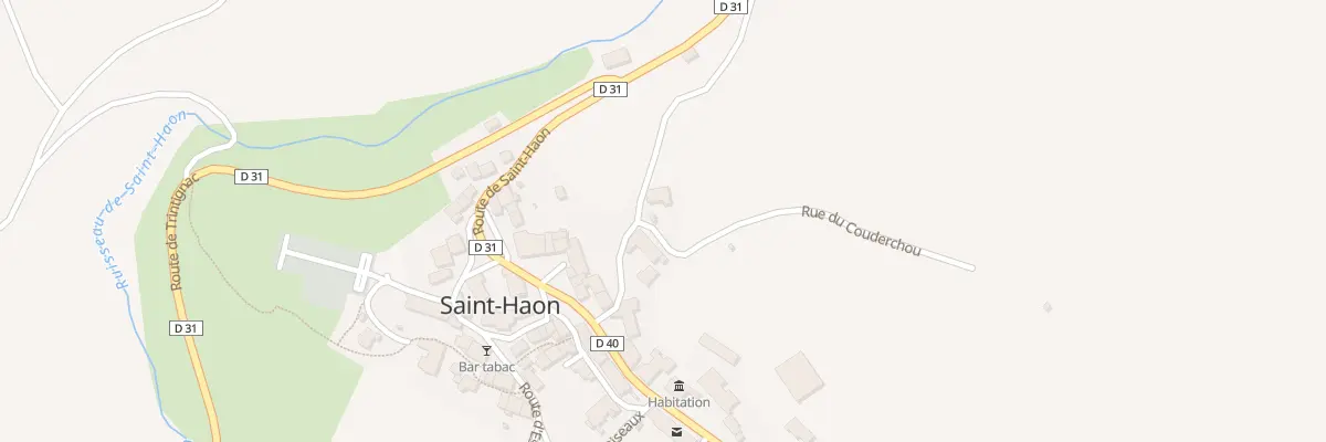 Plan du 5197 Le Bourg à Saint-Haon
