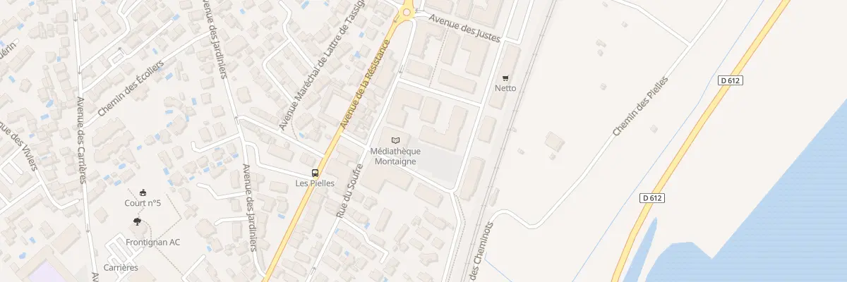 Plan du 3 Rue du Marteau Sans Maitre à Frontignan