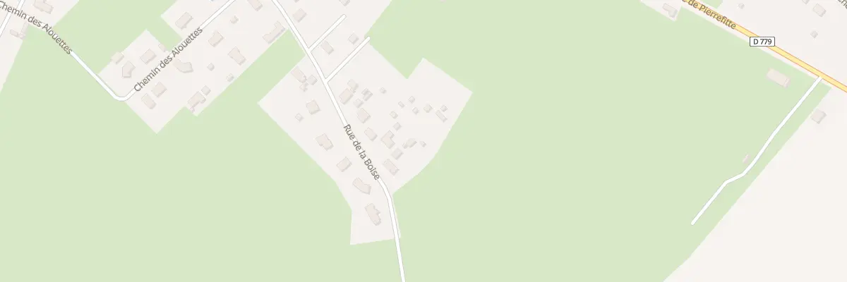 Plan du 58 Rue de la Boise à Diou