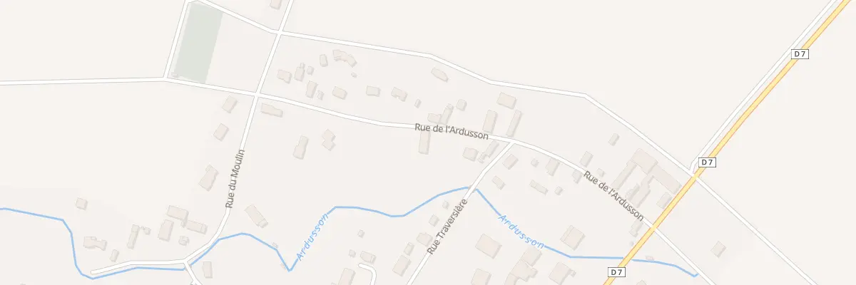 Plan du 12 Rue de l’Ardusson à Saint-Flavy