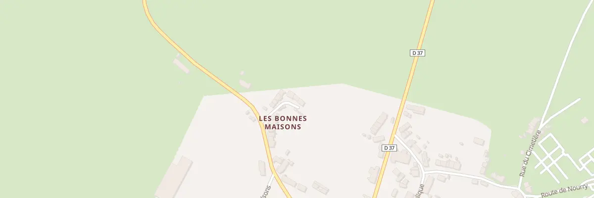Plan du 30 Rte des Bonnes Maisons à Vandenesse
