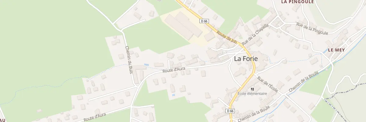 Plan du 5076 Le Bourg à La Forie