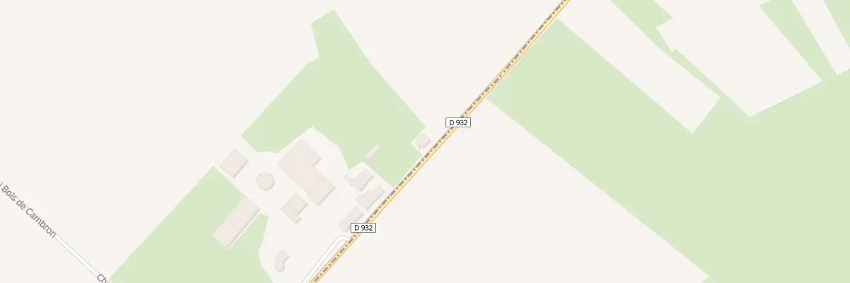 Plan du 18 Vc Brunehaut à L’Orée de Mormal