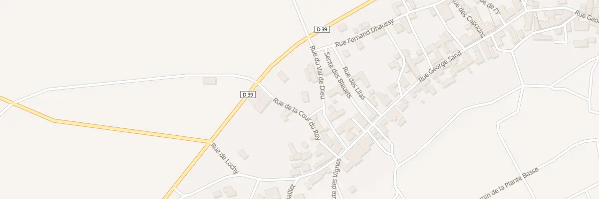 Plan du 5 Rue du Val Dieu à Broyes