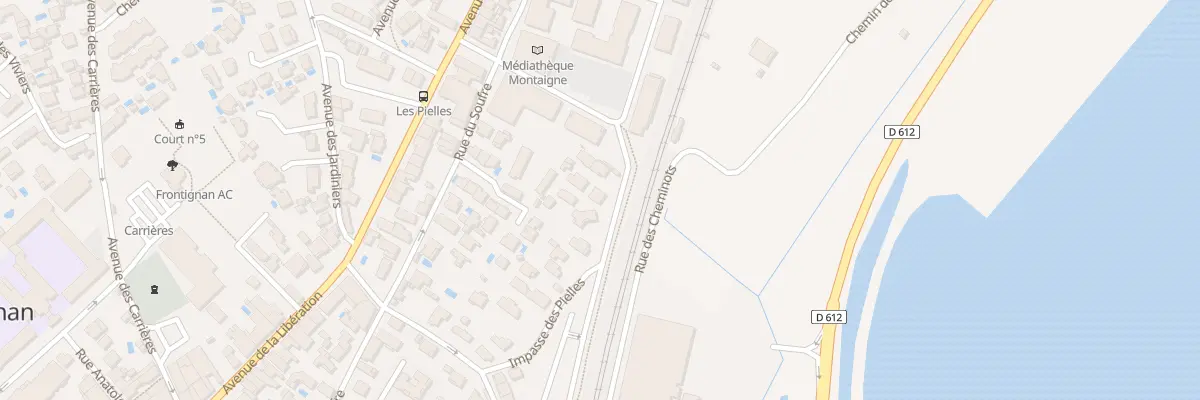 Plan du 25B Che des Pielles à Frontignan