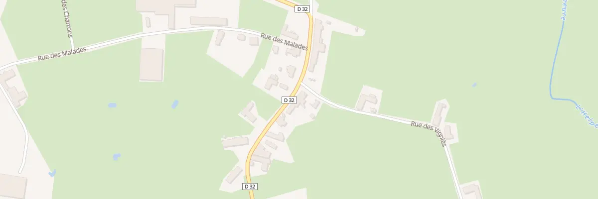 Plan du 461 Rue de la Basse à Maroilles