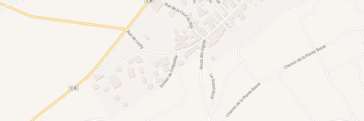 Plan du 5 Rue de Sezanne à Broyes