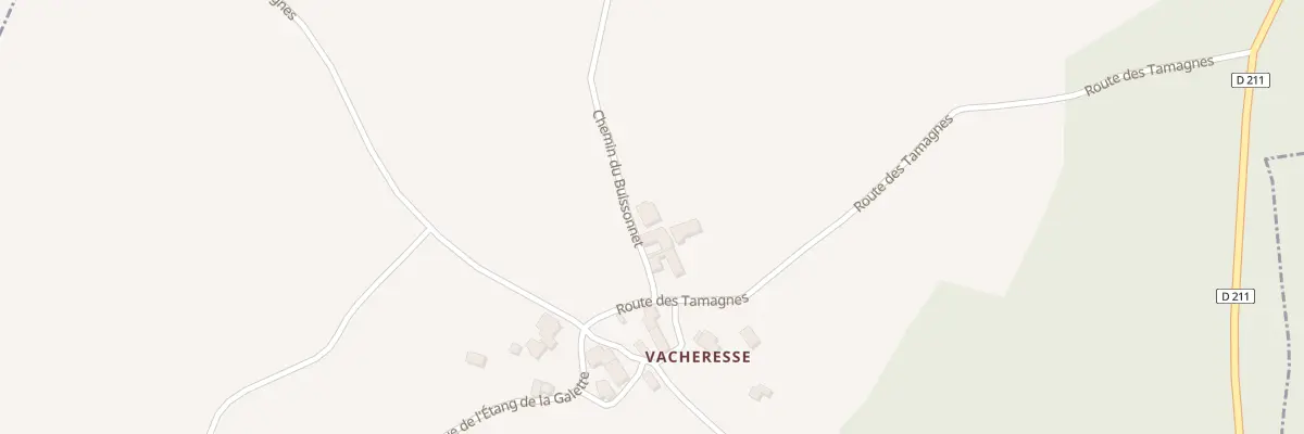 Plan du 4 Che du Buissonnet à Félines